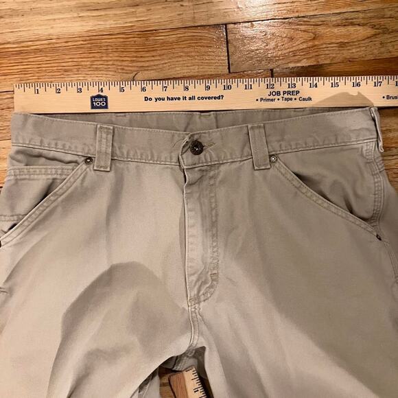 Lee’s Dungarees Vintage 80s‎ Tan Cargo Workwear Pants - Picture 7 of 8